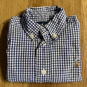 Ralph Lauren Baby Boy Button Down Shirt 12 Month